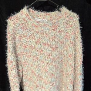 Altar'd State Fuzzy Pastel Sweater